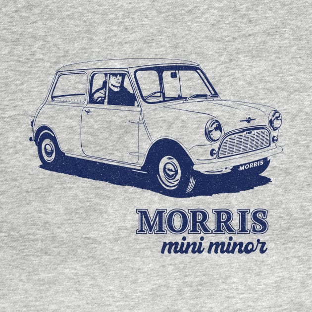 morris mini minor classic english car by Peadro